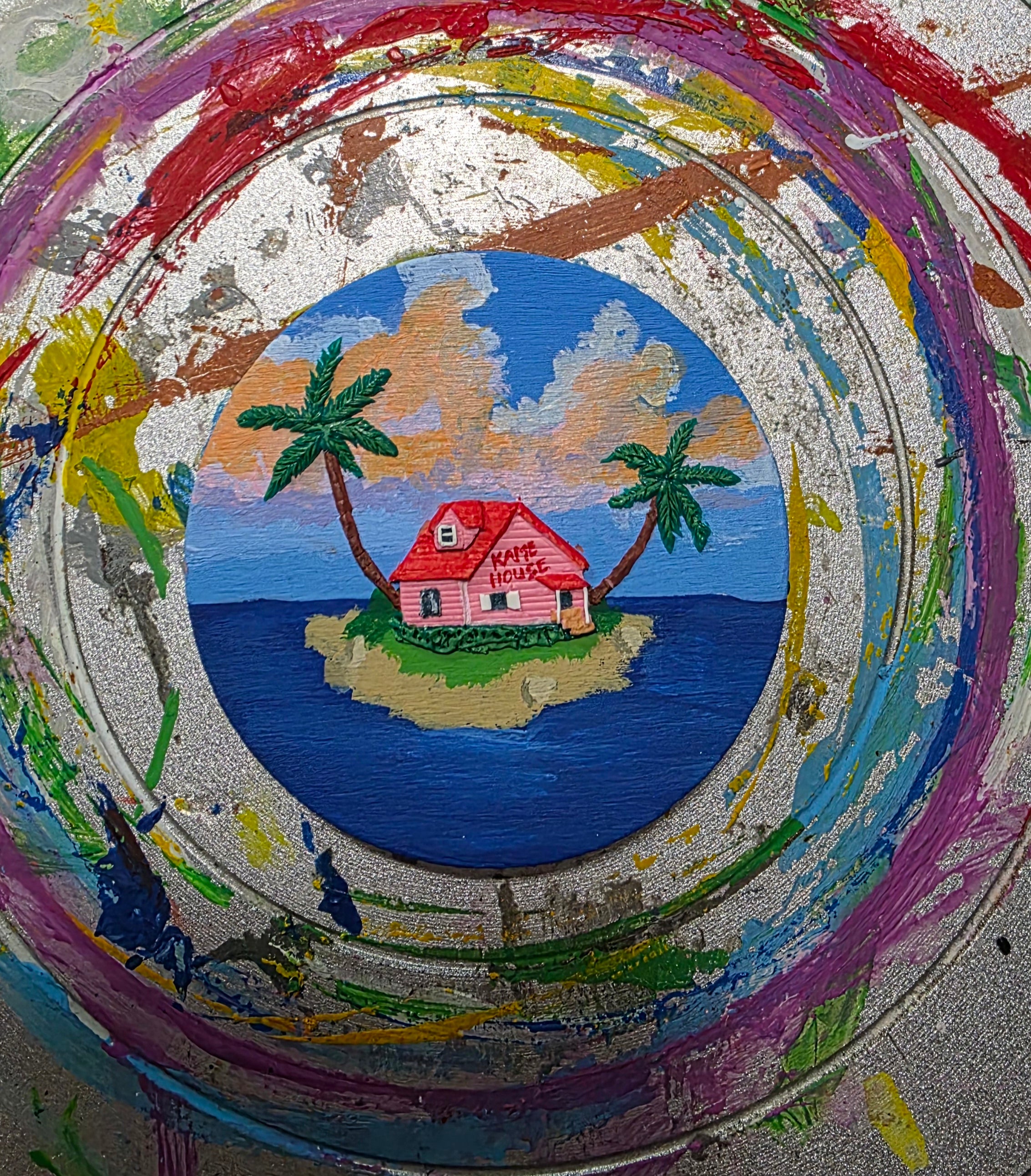 Kame Island Hideaway - Mini World Magnet