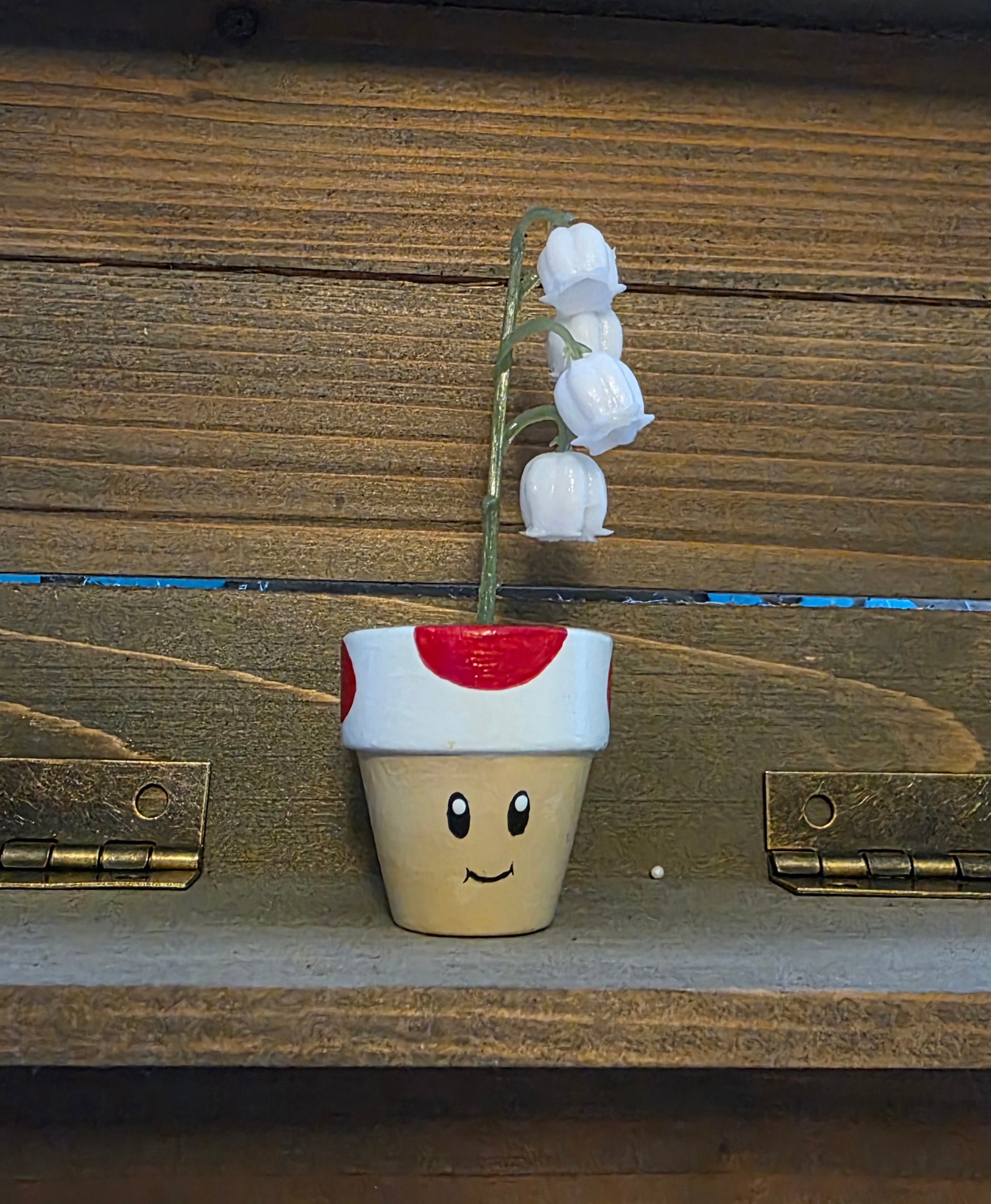 Gamer Mushroom - Mini Flower Pot