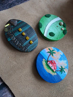 Planet Training Grounds Magnet - Mini Worlds