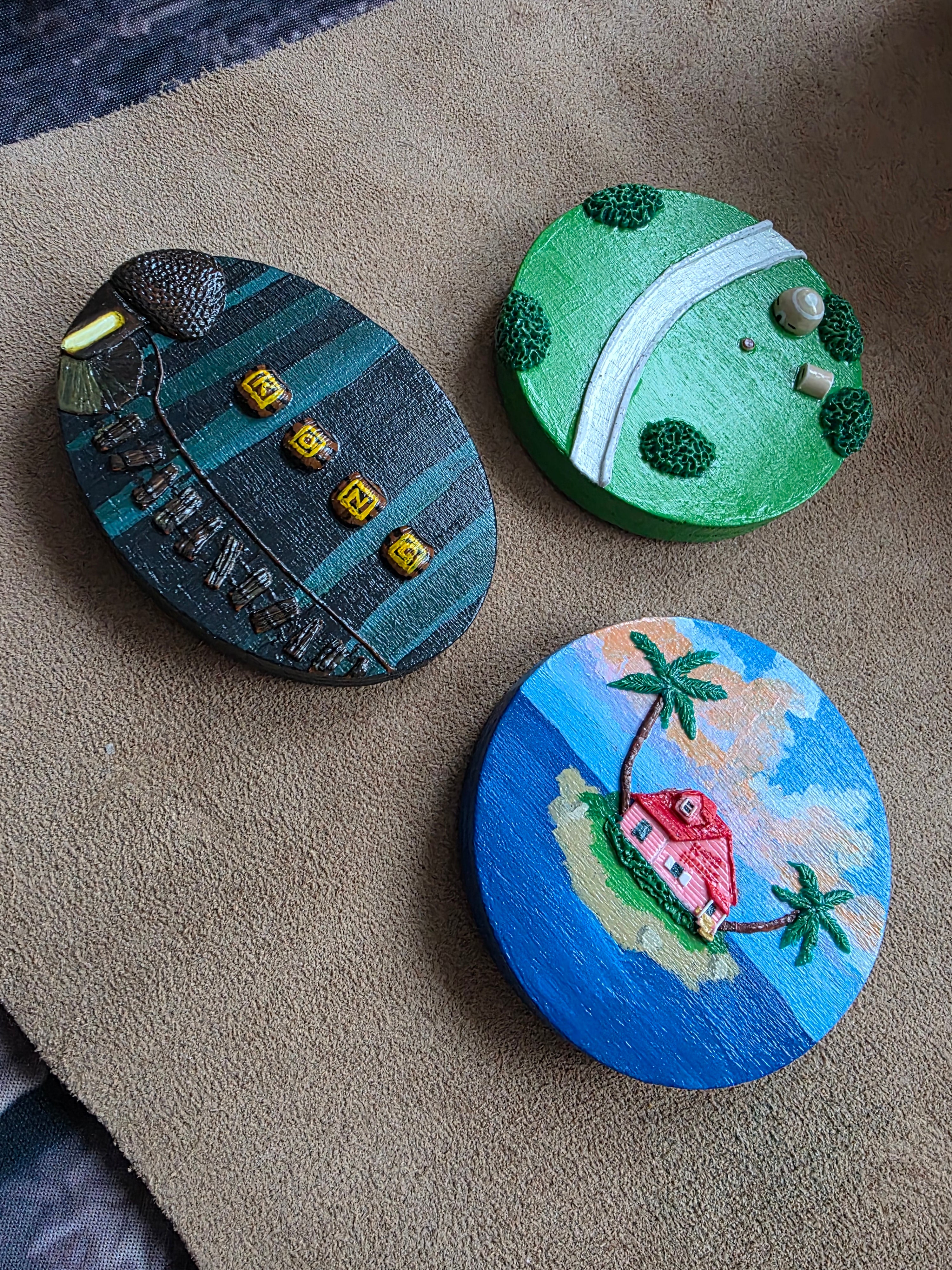 Planet Training Grounds Magnet - Mini Worlds